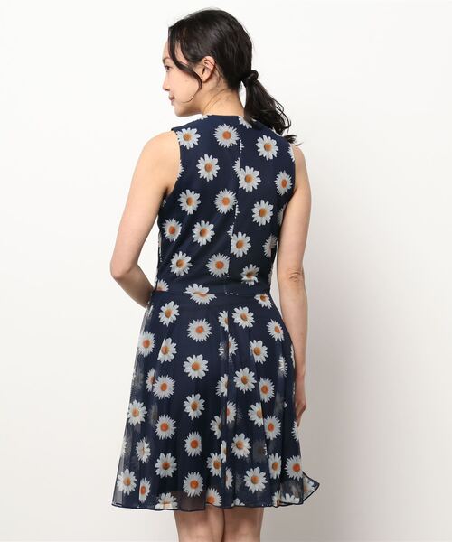Desigual（デシグアル）の「マーガレット チュールワンピース（ワンピース・レディース・ブルー・L/XS/S/M/XL）」の3枚目の写真