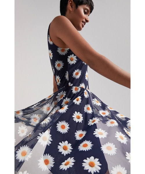 Desigual（デシグアル）の「マーガレット チュールワンピース（ワンピース・レディース・ブルー・L/XS/S/M/XL）」の8枚目の写真