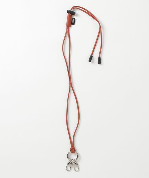 waku（ワク）の「waku ワク キーネックストラップ（キーケース/キーアクセサリー・メンズ・ダークオレンジ/ネイビー/ベージュ/ブラック/グレー・FREE）」の6枚目の写真