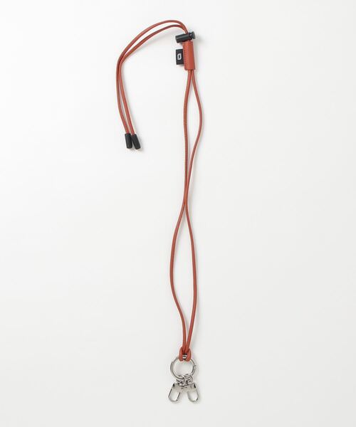 waku（ワク）の「waku ワク キーネックストラップ（キーケース/キーアクセサリー・メンズ・ダークオレンジ/ネイビー/ベージュ/ブラック/グレー・FREE）」の7枚目の写真