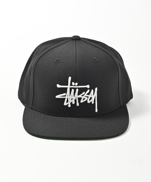 STUSSY（ステューシー）の「STUSSY (ステューシー)  BASIC STOCK SNAPBACK CAP（キャップ・メンズ・ブラック・FREE）」の9枚目の写真