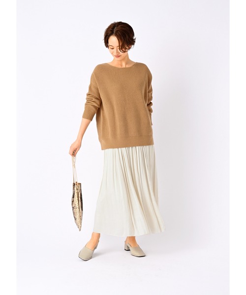 さらっとオーバーサイズニットe ニット セーター Style Deli スタイルデリ のファッション通販 Zozotown