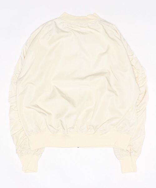 repipi armario(レピピ アルマリオ)の「シャーリングMA-1(MA-1・キッズ・ブラック系その他/グリーン系その他/ホワイト・MEDIUM/LARGE/SMALL)」の5枚目の写真