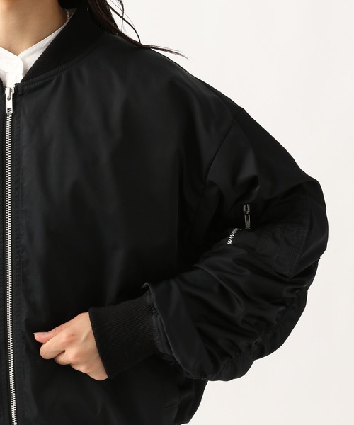 repipi armario(レピピ アルマリオ)の「シャーリングMA-1(MA-1・キッズ・ブラック系その他/グリーン系その他/ホワイト・MEDIUM/LARGE/SMALL)」の17枚目の写真