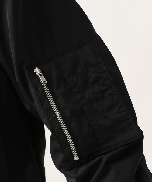 repipi armario(レピピ アルマリオ)の「シャーリングMA-1(MA-1・キッズ・ブラック系その他/グリーン系その他/ホワイト・MEDIUM/LARGE/SMALL)」の19枚目の写真