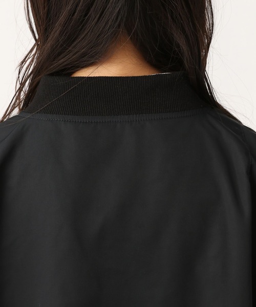 repipi armario(レピピ アルマリオ)の「シャーリングMA-1(MA-1・キッズ・ブラック系その他/グリーン系その他/ホワイト・MEDIUM/LARGE/SMALL)」の21枚目の写真