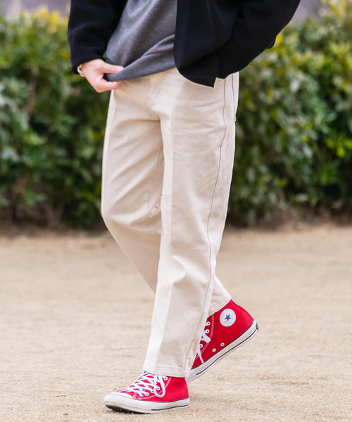 ITEMS URBANRESEARCH（アイテムズ アーバンリサーチ）の「ヘビーオンスデニム センタープレスパンツ（デニムパンツ・メンズ・オフホワイト/ブラック/グレー・MEDIUM/LARGE）」の15枚目の写真