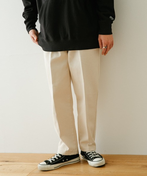 ITEMS URBANRESEARCH（アイテムズ アーバンリサーチ）の「ヘビーオンスデニム センタープレスパンツ（デニムパンツ・メンズ・オフホワイト/ブラック/グレー・MEDIUM/LARGE）」の14枚目の写真