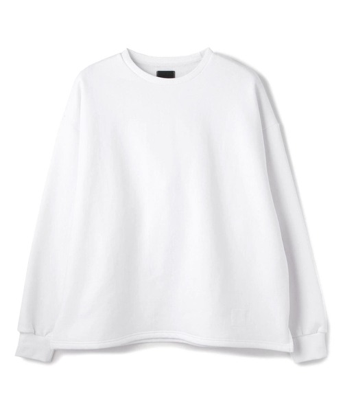 DANKE SCHON（ダンケシェーン）の「DankeSchon/ダンケシェーン/裏起毛クルーネックスウェット（スウェット・レディース・ブラック/ホワイト・FREE）」の8枚目の写真