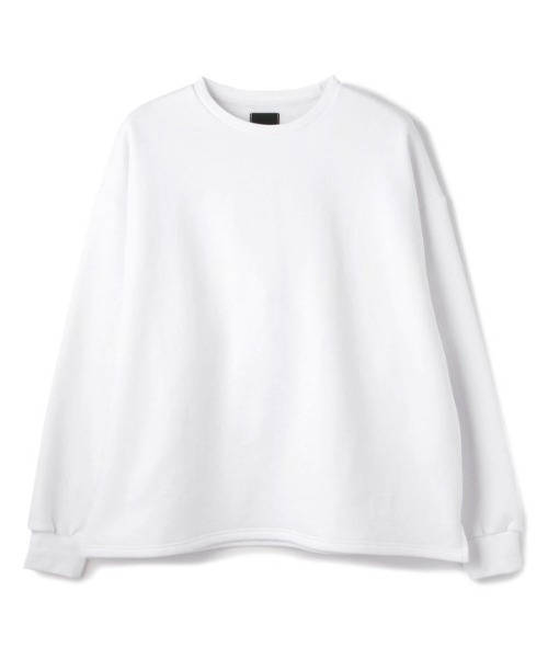 DANKE SCHON（ダンケシェーン）の「DankeSchon/ダンケシェーン/裏起毛クルーネックスウェット（スウェット・レディース・ブラック/ホワイト・FREE）」の6枚目の写真