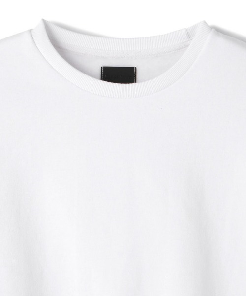 DANKE SCHON（ダンケシェーン）の「DankeSchon/ダンケシェーン/裏起毛クルーネックスウェット（スウェット・レディース・ブラック/ホワイト・FREE）」の10枚目の写真