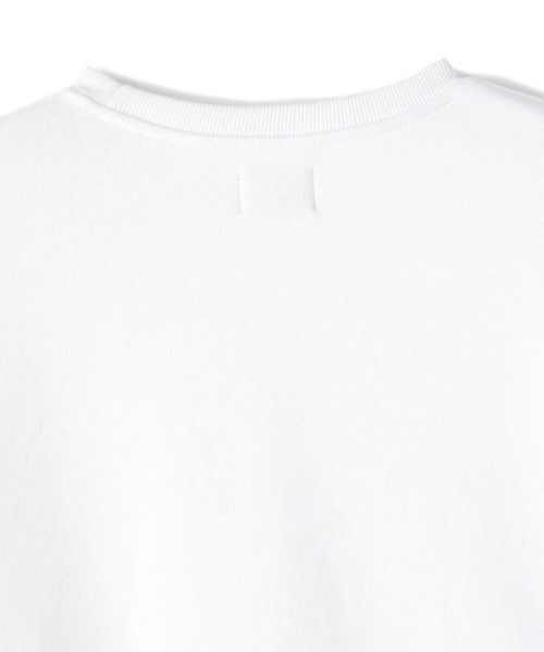 DANKE SCHON（ダンケシェーン）の「DankeSchon/ダンケシェーン/裏起毛クルーネックスウェット（スウェット・レディース・ブラック/ホワイト・FREE）」の4枚目の写真