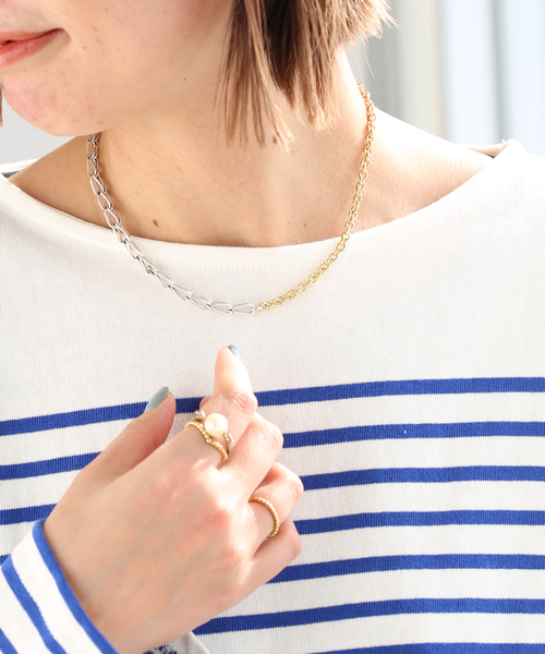 PHILIPPE AUDIBERT(フィリップ オーディベール)の「【PHILIPPE AUDIBERT】DANAE NECKLACE:ネックレス◆(ネックレス・レディース・その他・FREE)」の9枚目の写真