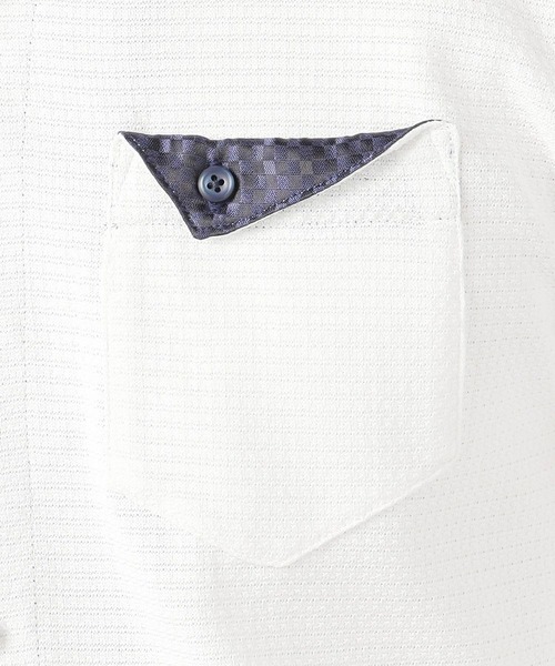 HIDEAWAYS NICOLE（ハイダウェイニコル）の「イタリアンカラーカットソーシャツ（Tシャツ/カットソー・メンズ・ネイビー/オフホワイト/ホワイト系その他/ホワイト系その他2・MEDIUM/LARGE/X-LARGE）」の14枚目の写真