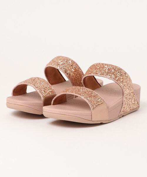 fitflop(フィットフロップ)の「【fitflop/フィットフロップ】 LULU GLITTER SLIDES スライドサンダル/サンダル/グリッター/コンフォートサンダル(サンダル・レディース・ブラック/ピンクゴールド/ネイビー/ゴールド/タン/ベージュ・US6/US7/US5/US8)」の6枚目の写真