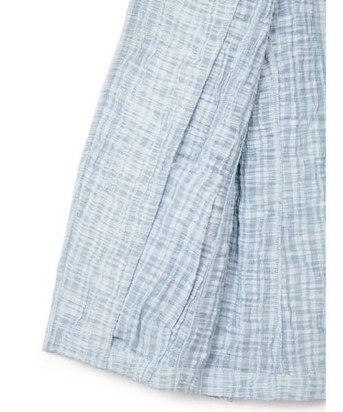 TORNADO MART（トルネードマート）の「TORNADO MART∴ライトニングクレープラッセルジャケット（テーラードジャケット・メンズ・ホワイト/サックスブルー/ピンク・MEDIUM/LARGE/LL）」の5枚目の写真