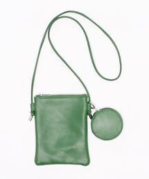 KOBE LETTUCE | ラウンドポーチ付きミニショルダーバッグ[B1467](ショルダーバッグ)