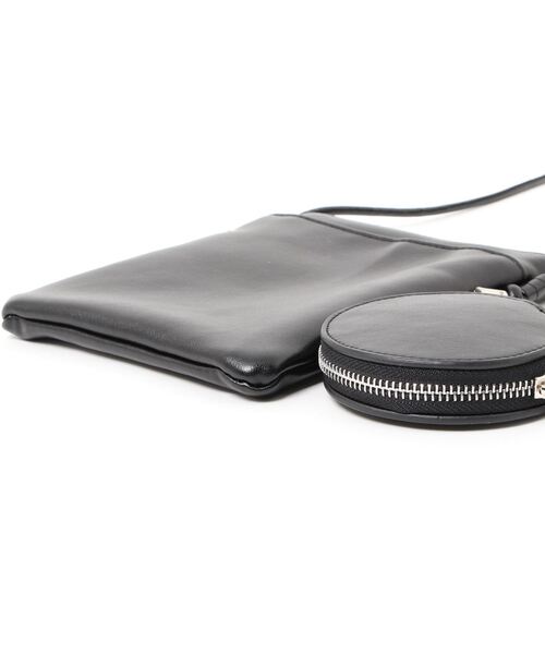 KOBE LETTUCE（コウベレタス）の「ラウンドポーチ付きミニショルダーバッグ[B1467]（ショルダーバッグ・レディース・ブラック/オフホワイト/オレンジ/グリーン・FREE）」の7枚目の写真