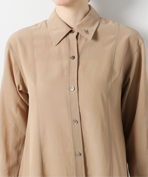 Noble（ノーブル）の「ソフトフレアシャツワンピース（ワンピース  