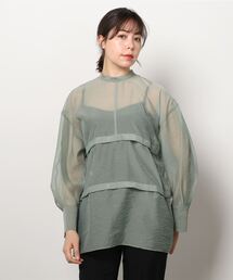 クラネ　ブラウス　アップネック　シャツ CLANE WEB(クラネウェブ)｜CLANE OFFICIAL ONLINE STORE