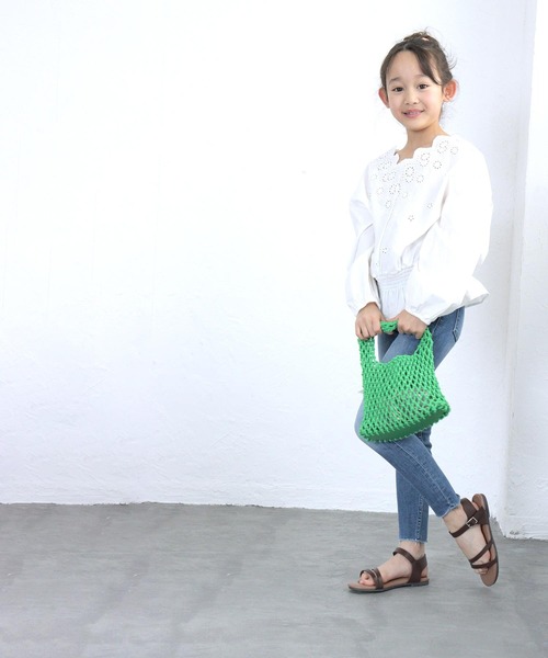 SOROTTO（ソロット）の「【ママとお揃い】ストラップ ぺたんこソールサンダル（サンダル・キッズ・ホワイト/ブラック/ダークブラウン/ピンク/シルバー/その他/パイソン・22.0cm/16.0cm/17.0cm/18.0cm/19.0cm/20.0cm/21.0cm）」の16枚目の写真