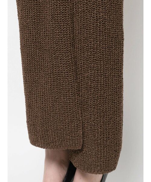 【セール】ディープスリットロングニットスカート【セットアップ着用可能】（スカート）｜RESEXXY（リゼクシー）