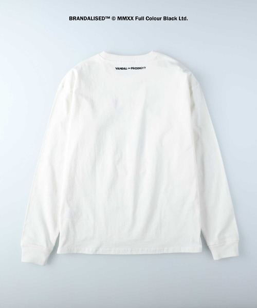 Right-on(ライトオン)の「イラストプリントロンT(Tシャツ/カットソー・メンズ・ホワイト/ダークグレー/ケリー・M/XL/L)」の12枚目の写真