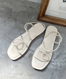 Crisp | クロスコードフラットサンダル(サンダル)