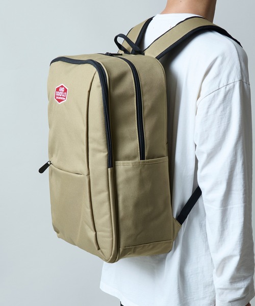 ANDSTUDIOS(アンドステュディオス)の「PROPCUBE BACK PACK(バックパック/リュック・レディース・ブラック/ベージュ/ラベンダー/ベージュ系その他/パープル・ONE SIZE)」の6枚目の写真
