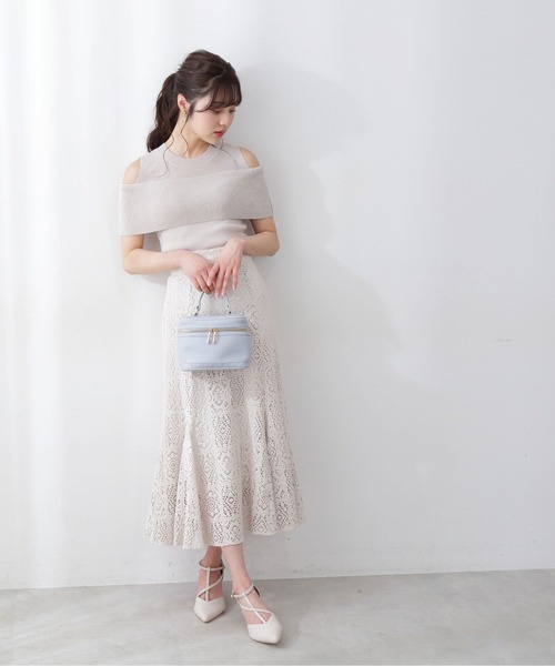 PROPORTION BODY DRESSING(プロポーションボディドレッシング)の「レイヤード風ニット / 1212170405(ニット/セーター・レディース・ベージュ/グレー/ブラック・FREE)」の14枚目の写真