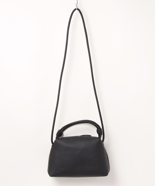 moment+（モーメントプラス）の「リンクハンドル２WAYショルダーバッグ（ショルダーバッグ・レディース・ブラック/オレンジ/グリーン/アイボリー・FREE）」の5枚目の写真