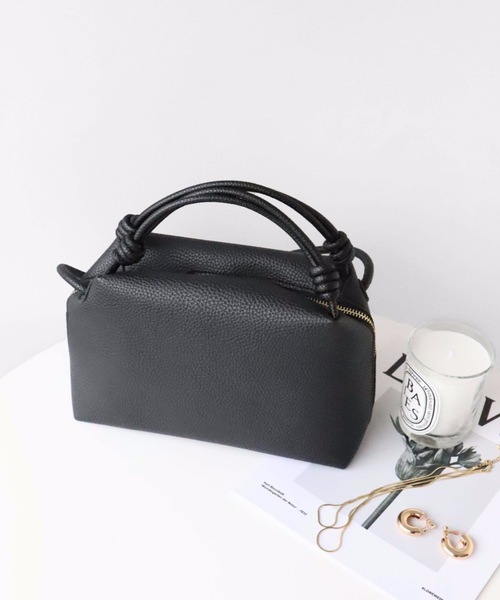 moment+（モーメントプラス）の「リンクハンドル２WAYショルダーバッグ（ショルダーバッグ・レディース・ブラック/オレンジ/グリーン/アイボリー・FREE）」の13枚目の写真