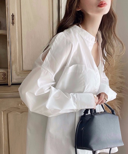 moment+（モーメントプラス）の「リンクハンドル２WAYショルダーバッグ（ショルダーバッグ・レディース・ブラック/オレンジ/グリーン/アイボリー・FREE）」の21枚目の写真