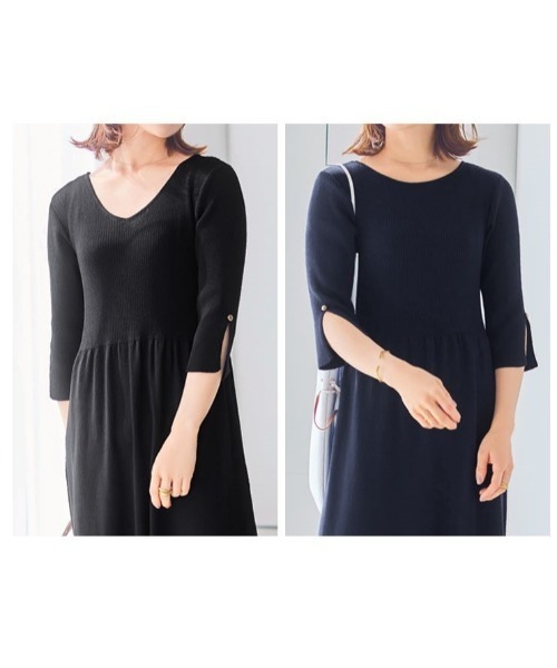 前後2Wayサマーニットワンピース（ワンピース）｜KOBE LETTUCE