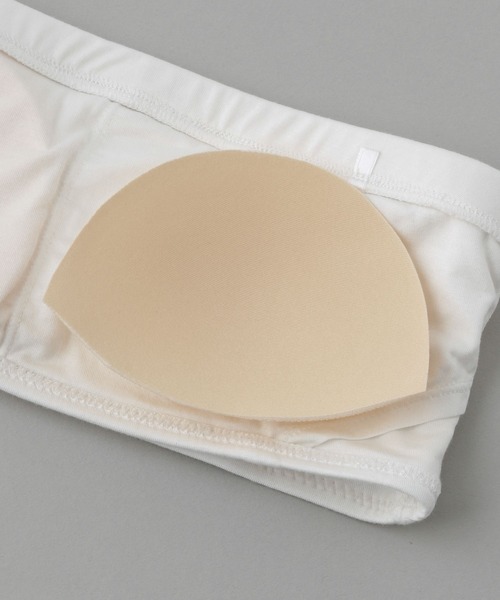 A part by(アパートバイ)の「【e/rm】エニワイズカコウバンドウ(カップ付き) 276211(ブラジャー・レディース・ブラック/オフホワイト・FREE)」の7枚目の写真