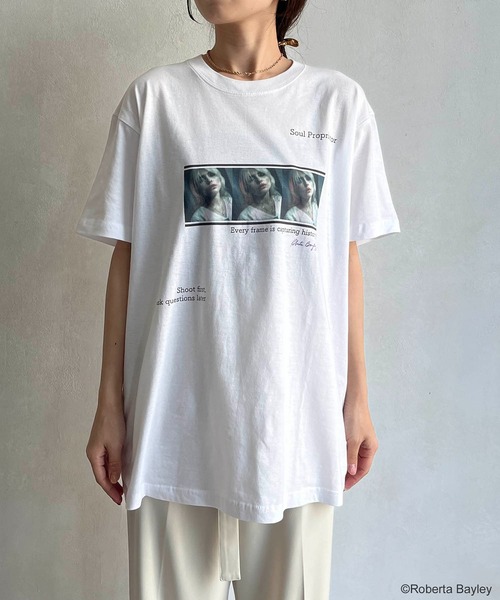 GOOD ROCK SPEED（グッドロックスピード）の「【GOOD ROCK SPEED】Roberta Tシャツ（Tシャツ/カットソー・レディース・ホワイト・FREE）」の11枚目の写真