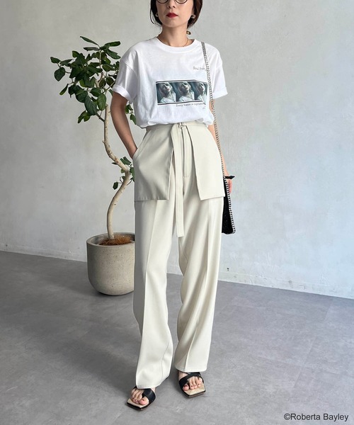 GOOD ROCK SPEED（グッドロックスピード）の「【GOOD ROCK SPEED】Roberta Tシャツ（Tシャツ/カットソー・レディース・ホワイト・FREE）」の8枚目の写真