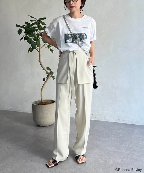 GOOD ROCK SPEED（グッドロックスピード）の「【GOOD ROCK SPEED】Roberta Tシャツ（Tシャツ/カットソー・レディース・ホワイト・FREE）」の10枚目の写真