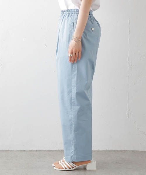 PUAL CE CIN（ピュアルセシン）の「JAPAN MADEスラックスパンツ（その他パンツ・レディース・オリーブ/ブラック/ブルー/ライトベージュ・FREE）」の13枚目の写真