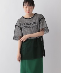 LOWRYS FARM | メッシュTシャツSS 278969(Tシャツ/カットソー)