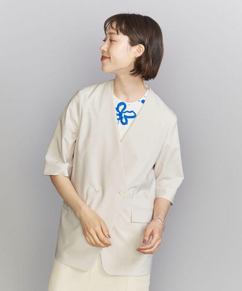 BEAUTY&YOUTH UNITED ARROWS｜ハーフスリーブ ジャケット