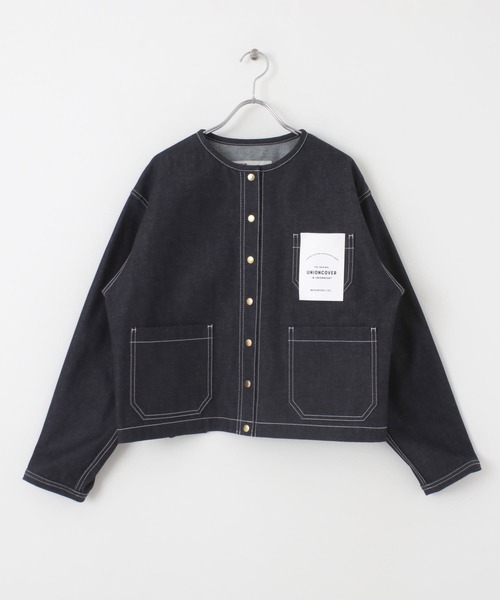 Traditional Weatherwear（トラディショナルウェザーウェア）の「Traditional Weatherwear　ARKLEY BF WST（デニムジャケット・レディース・インディゴブルー・34）」の2枚目の写真