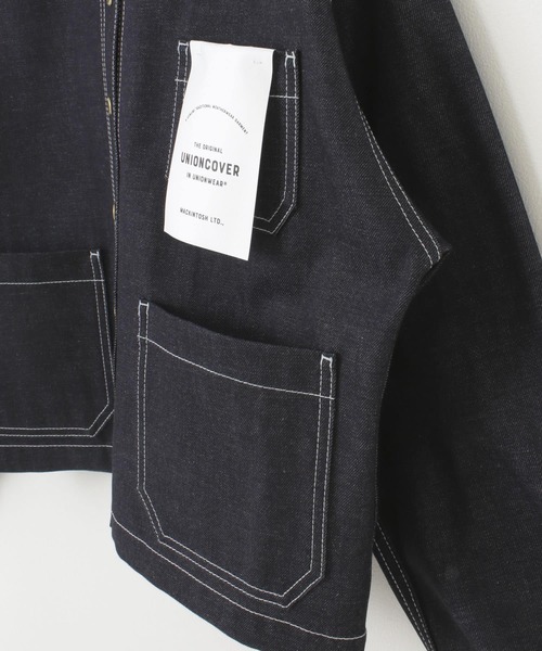 Traditional Weatherwear（トラディショナルウェザーウェア）の「Traditional Weatherwear　ARKLEY BF WST（デニムジャケット・レディース・インディゴブルー・34）」の3枚目の写真