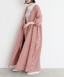 l'atelier du savon チューリップ刺繍　ワンピース l'atelier du savon（アトリエドサボン）の「チューリップ刺繍