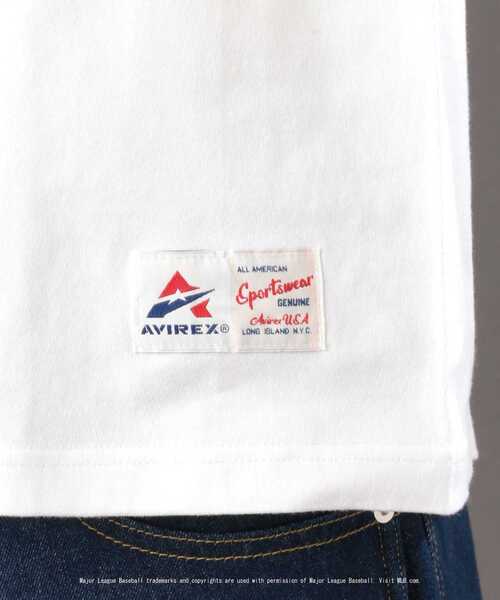AVIREX（アヴィレックス）の「【MLB×AVIREX】ヤンキース Tシャツ/YANKEES T-SHIRT（Tシャツ/カットソー・メンズ・ホワイト/ブラック・SMALL/LARGE/X-LARGE/XX-LARGE/MEDIUM）」の20枚目の写真