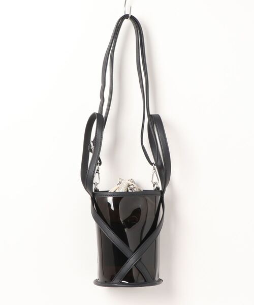KOBE LETTUCE（コウベレタス）の「[2点セット]巾着INクリアクロスバケツバッグ（ハンドバッグ・レディース・ブラック系その他/グレイッシュベージュ/ピンク/ブラウン系その他/ダークブラウン・FREE）」の17枚目の写真
