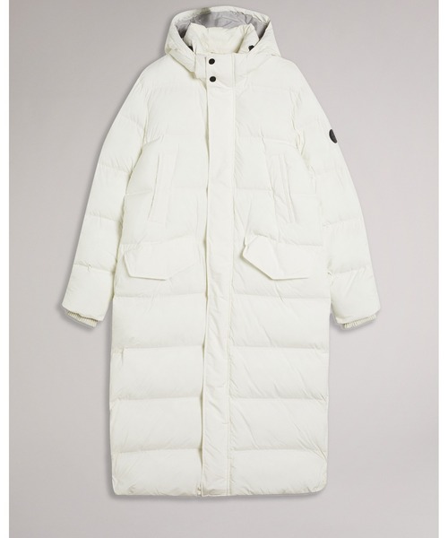 Ted Baker(テッドベーカー)の「SUPERG パデット ロングコート(ホワイト)(ダウンジャケット/コート・メンズ・ホワイト・2/4/3/5)」の11枚目の写真