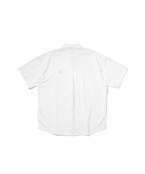 ROMANTIC CROWN（ロマンティッククラウン）の「A'GEM/9 × .kom『ROMANTIC CROWN/ロマンティッククラウン』RECENT LOGO OXFORD SHIRT/リーセント オックスフォードシャツ（シャツ/ブラウス・レディース・ブルー/ホワイト/ライトブルー・L）」の11枚目の写真