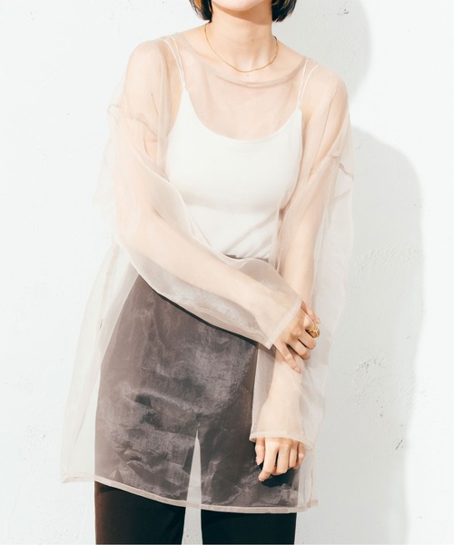 WILLFULLY 2way シアートップス WILLFULLY 2way シアートップス VERSEAU]シアートップス