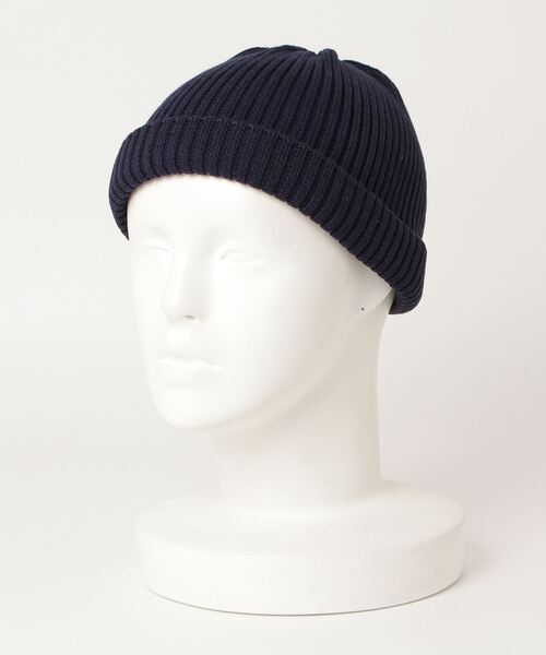 ROTAR（ローター）の「Cotton roll short watch コットン ロール ショートワッチ（ニットキャップ/ビーニー・メンズ・イエロー系/ネイビー/グレー/ブラック/ダークグリーン/ベージュ・FREE）」の5枚目の写真